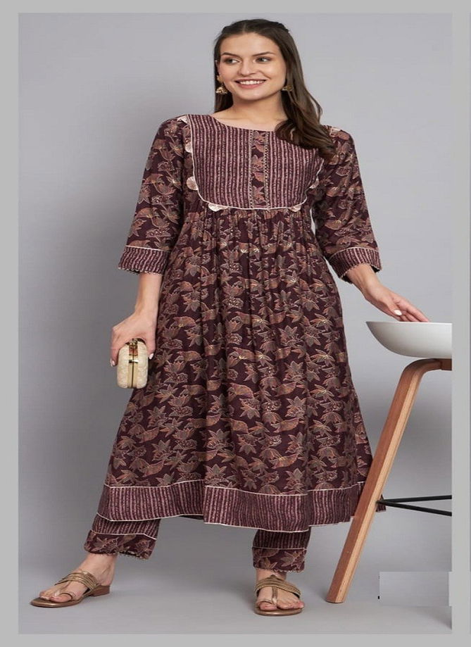 Mesmora MF001 To MF012 Kurti With Bottom Catalog