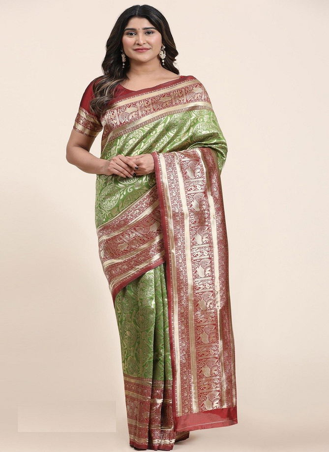 BK 8741 Vedika Banarasi Silk Saree Catalog