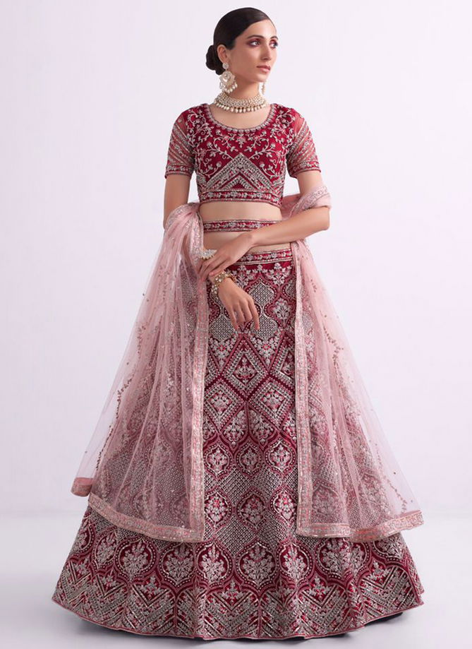 Shades By Alizeh 1070 To 1072 Bridal Lehenga Choli Catalog