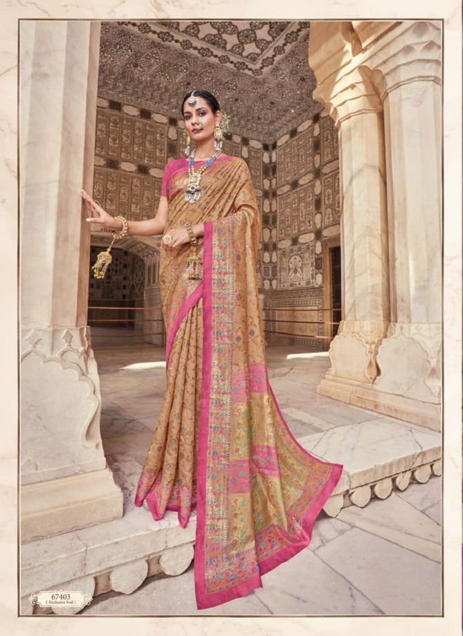 Avantika Silk By Vipul Printed Saree Catalog