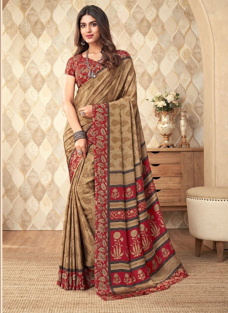 Vivanta Silk 20th Edition By Ruchi Printed Saree Catalog