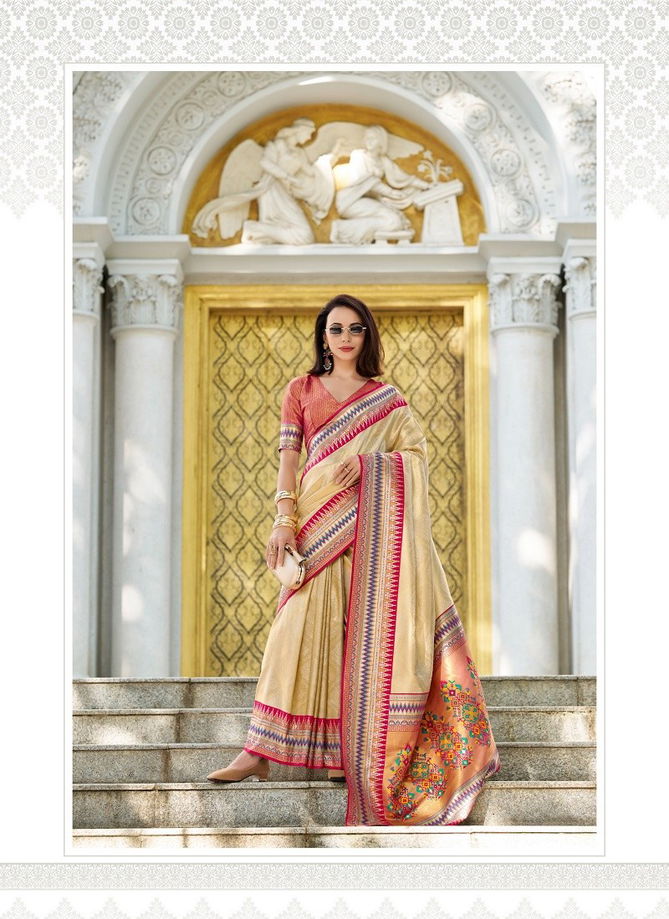 Rajmata By Rajpath Tissue silk Designer Wear Saree Wholesale Market In Surat