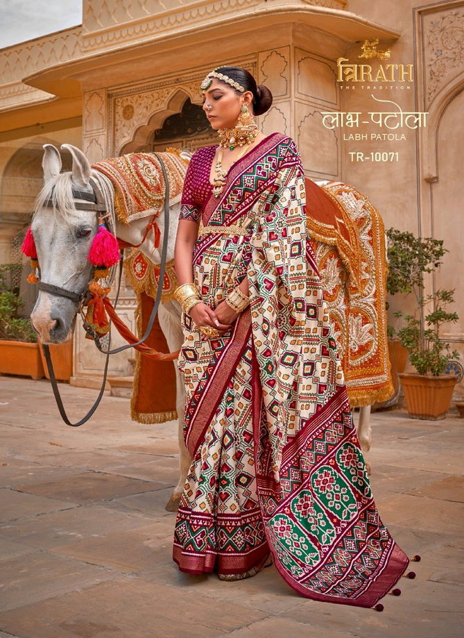 Labh Patola By Tripath Printed Saree Catalog