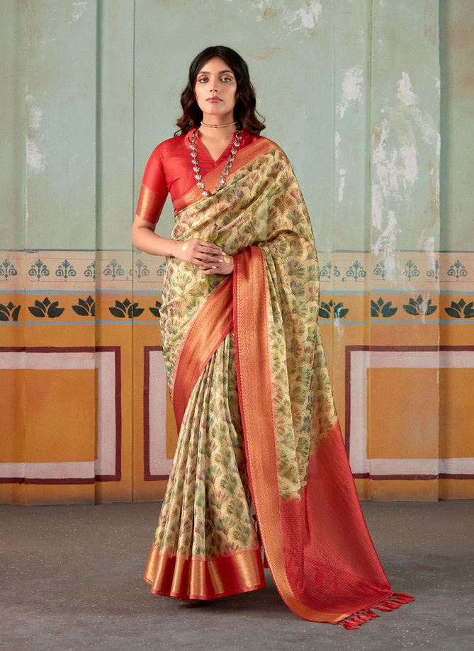 Rubika Silk By Rajpath Tissue Silk Designer Saree Catalog