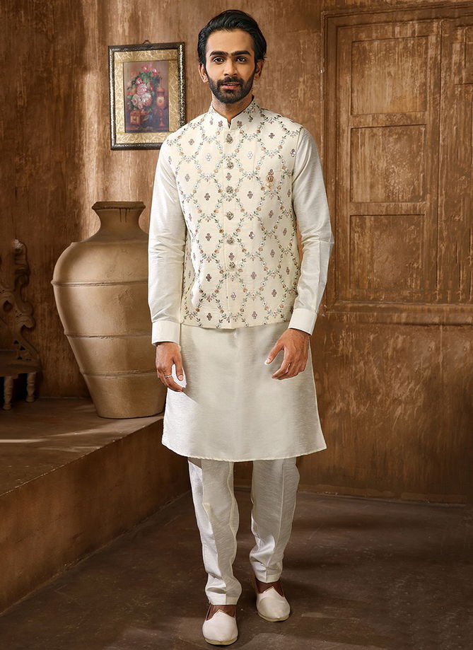 Function Vol Wear Wholesale Kurta Pajama With Jacket Collection