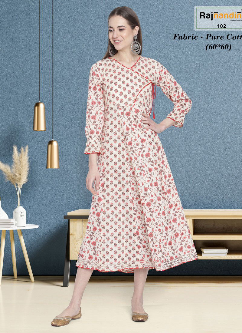 Daisy By Rajnanadini Long Kurti Catalog