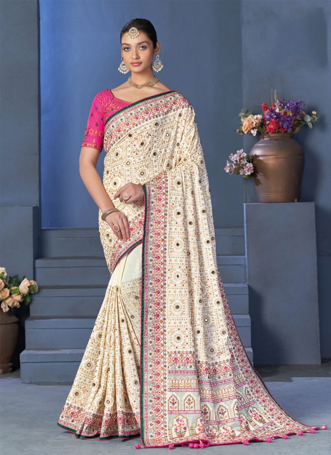 MN 6206 Colours Silk Sarees Catalog