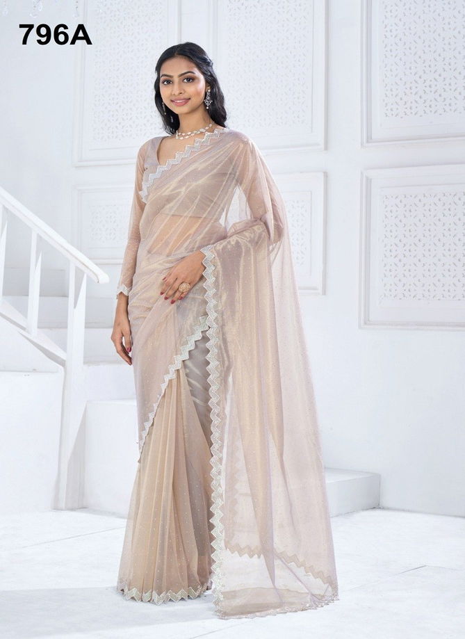 Mehek 796 A TO E Soft Organza Party Wear Saree Wholesale market In Surat With Price