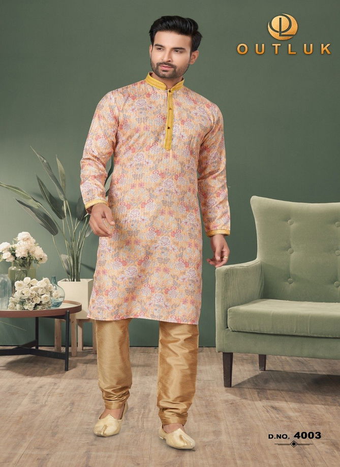 Outluk Wedding Collection Vol 4 Mens Wear Kurta Pajama Catalog