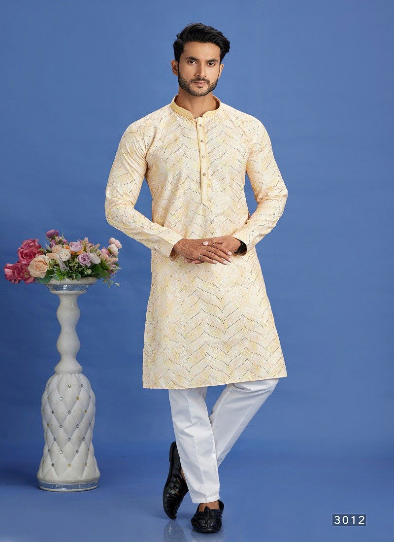 Party Mens Wear Pintux Stright Kurta Pajama Wholesale Online