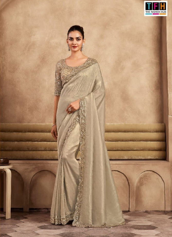 Sarvaratna By TFH Heavy Designer Party Wear Saree Wholesale In Delhi