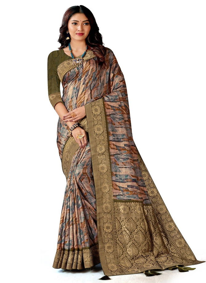 Sukun Viscose Digital Print Saree Catalog