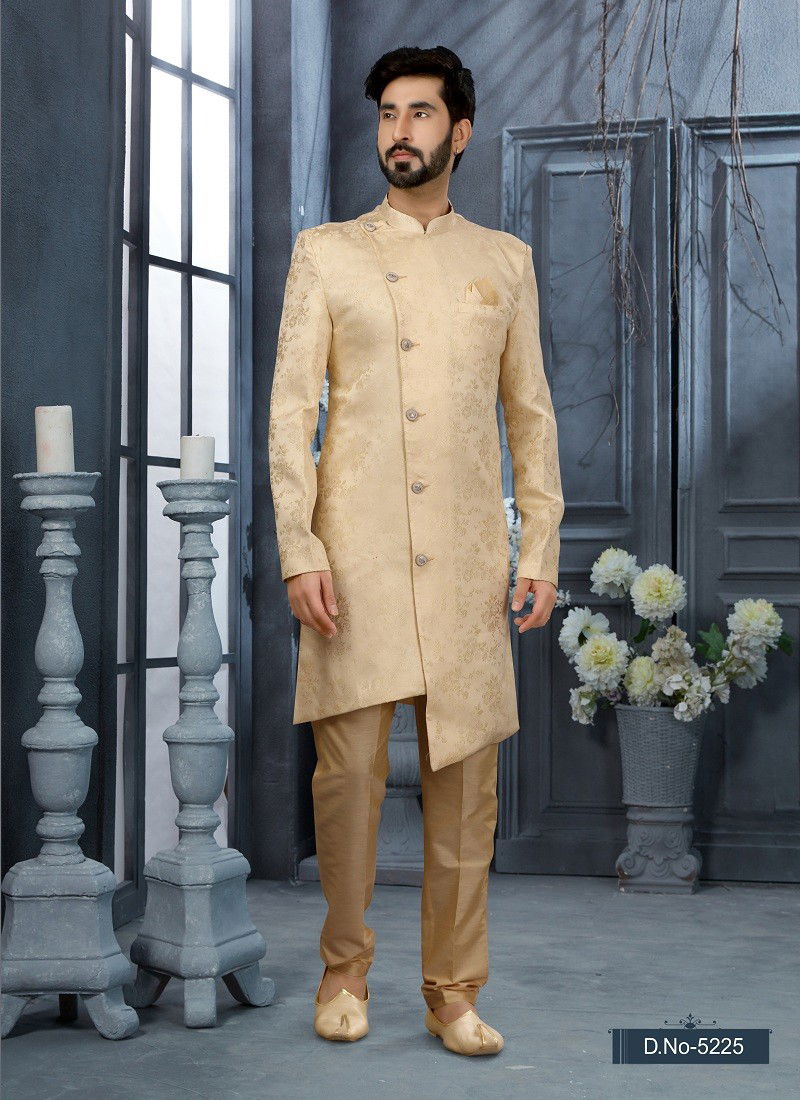 Vol 11 Wedding Wear Mens Indo Western Suppliers In India