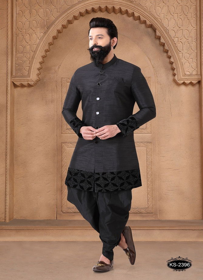 1632 Wedding Mens Wear Silk Indo Western Suppliers In India