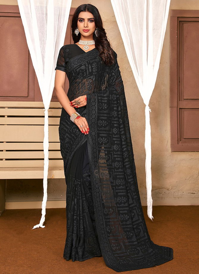 Porsche Wholesale Party Wear Saree Catalog