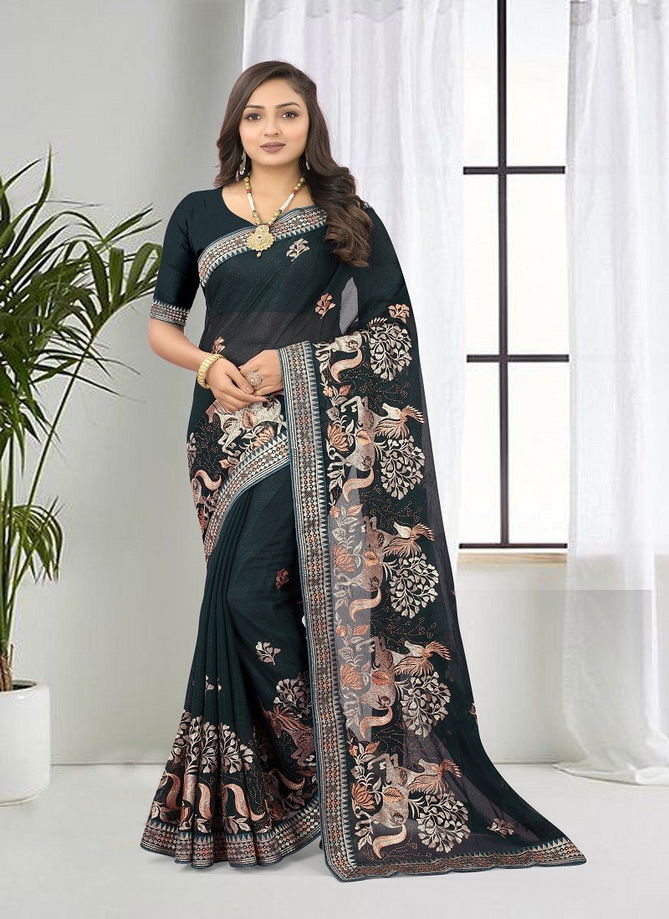 Ahilya By Nari Fashion Party Wear Saree Catalog