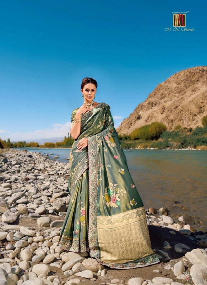 Kacchi Banarasi By Mn Banarasi Zari Heavy Designer Saree Catalog