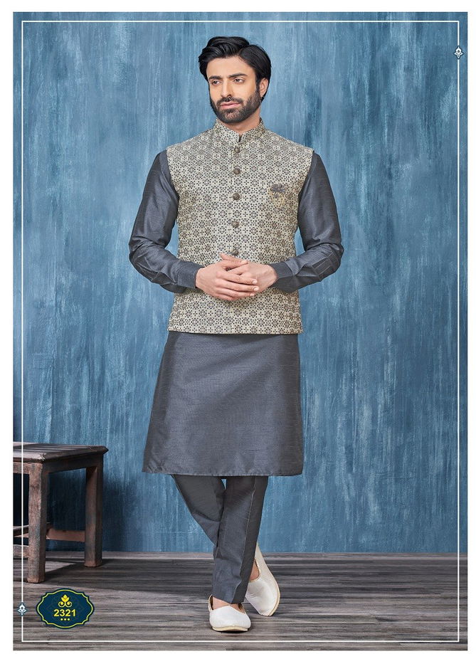 Wedding Wear Mens Modi Jacket Kurta Pajama Wholesale Price In Surat