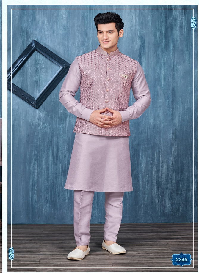 Function Wear Mens Modi Jacket Kurta Pajama Wholesale Market In Surat With Price