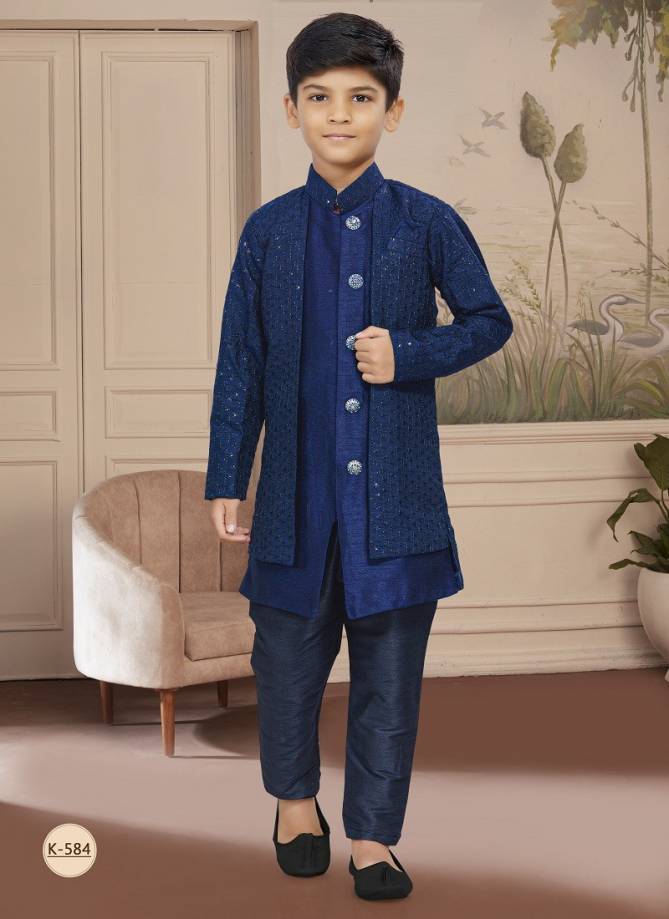 Kids Boys Wear Kurta Pajama And Indo Western Catalog