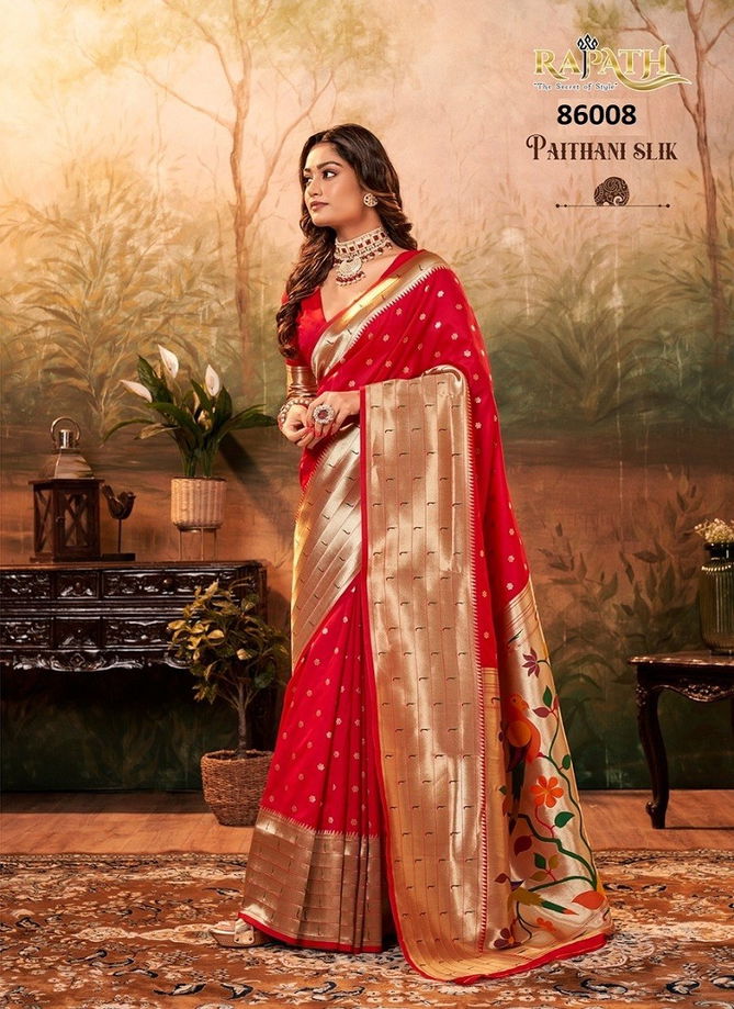 Pavitra Paithani Silk By Rajpath Silk Wedding Saree Orders In India