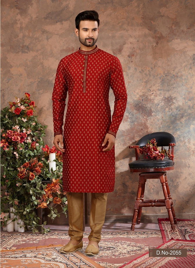 Vol 10 Occasion Wear Mens Kurta Pajama Wholesale Market In Surat