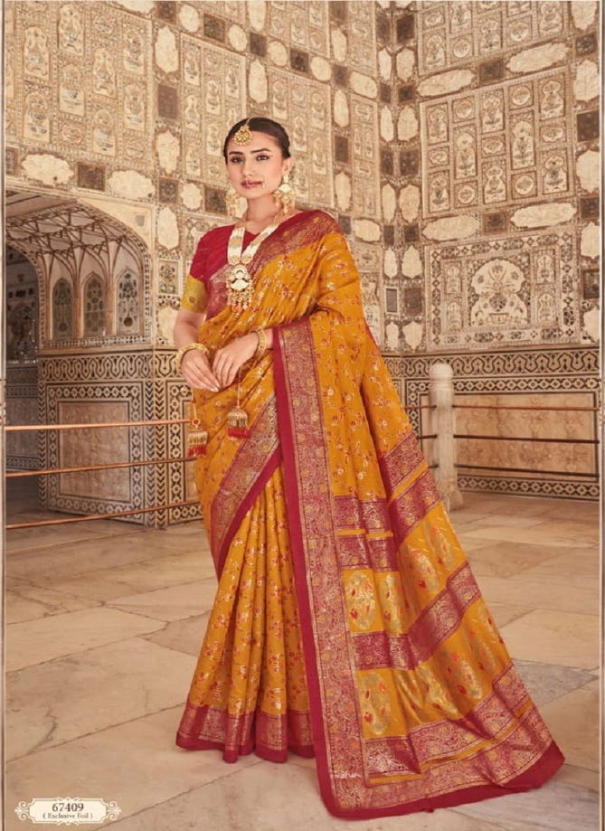 Avantika Silk By Vipul Printed Saree Catalog