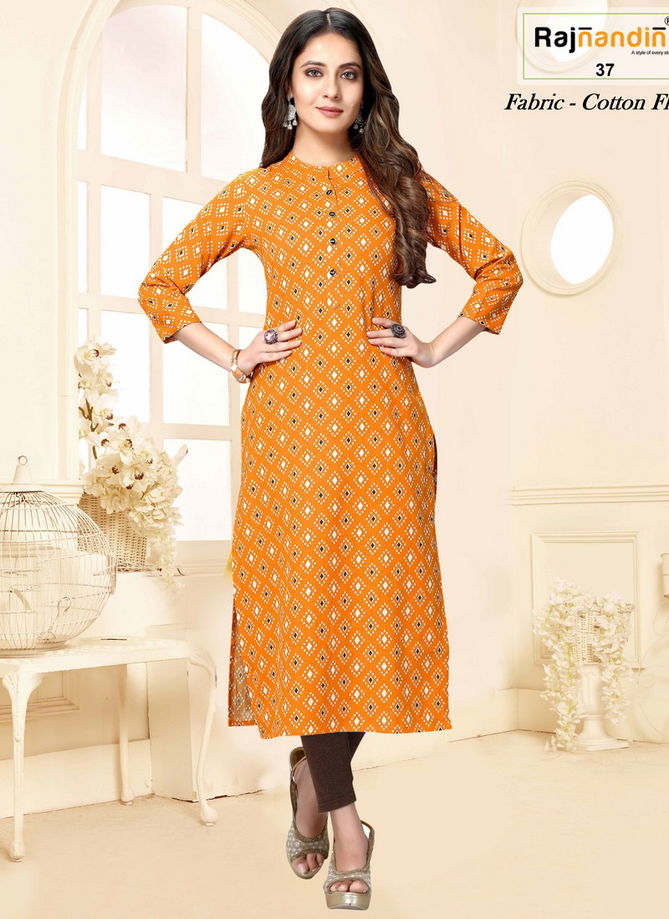 Delsy By Rajnandini Designer Kurti Catalog