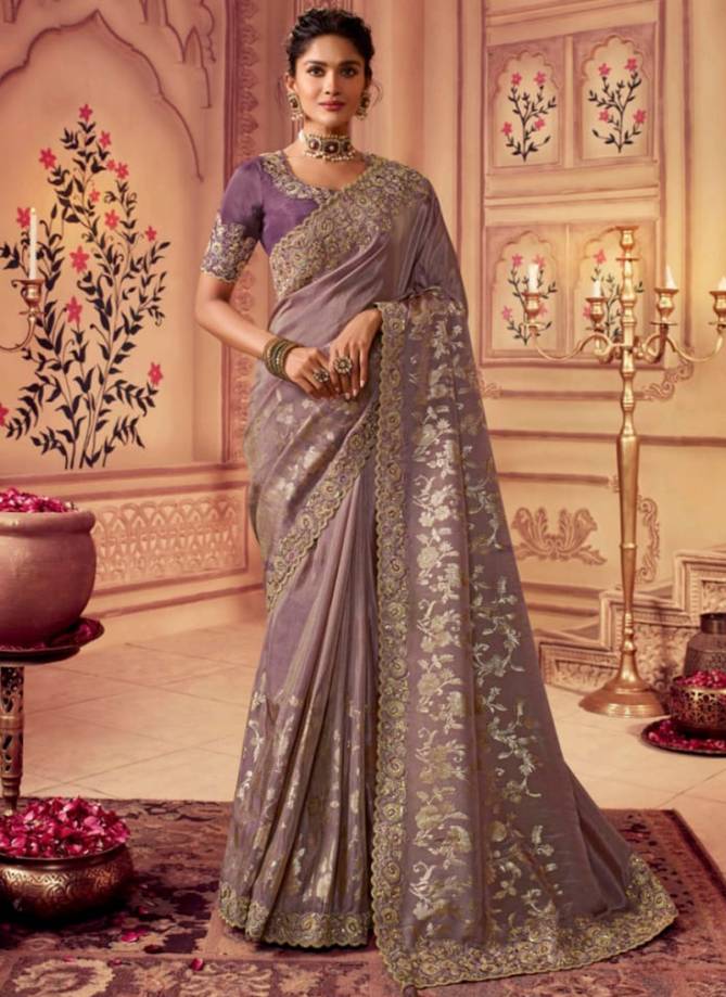 Suvarna By Sulakshmi 8001 To 8009 Wedding Wear Sarees Catalog 