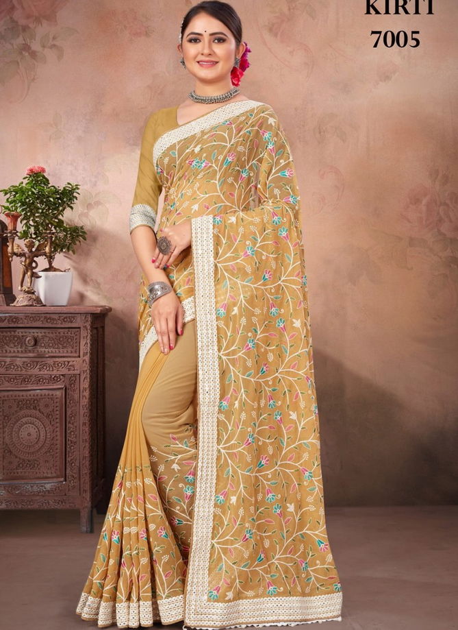 Kirti By Fashion Lab Georgette Saree Catalog