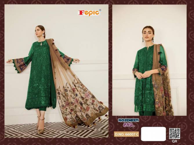 Fepic ROSEMEEN Georgette Pakistani Designer Salwar Suit Collections