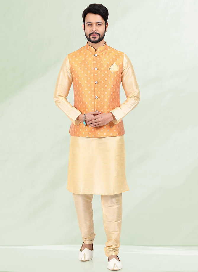 Function Wear Wholesale Modi Jacket Kurta Pajama Catalog