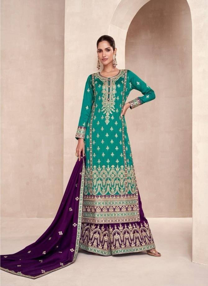 Rayana By Aashirwad Designer Premium Silk Wedding Wear Salwar Kameez Wholesale Online