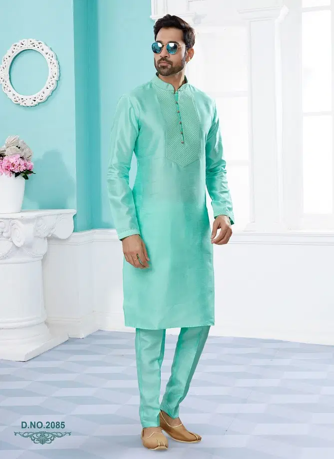 Vol 15 Party Wear Mens Modi Jacket Kurta Pajama Online Wholesale