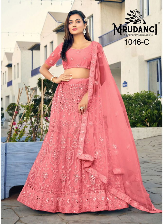 Gajari Colour Madhurya 1046 Colour Edition By Mrudangi Party Wear Lehenga Choli Catalog 1046 C