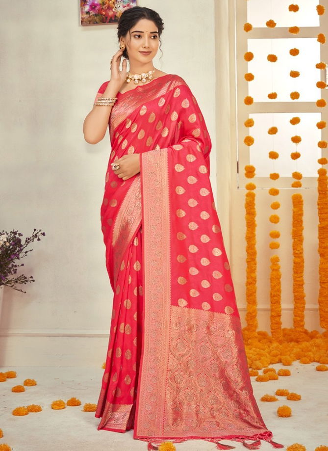 Sangam Ethnic Wear Wholesale Silk Sarees Catalog