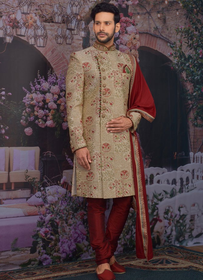 New Heavy Wedding Wear Wholesale Sherwani Collection