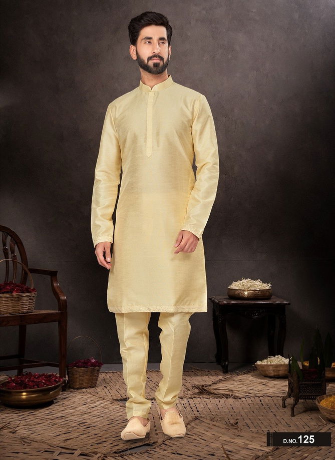 GS Fashion Wedding Mens Wear Designer Kurta Pajama Wholesale Market In Surat