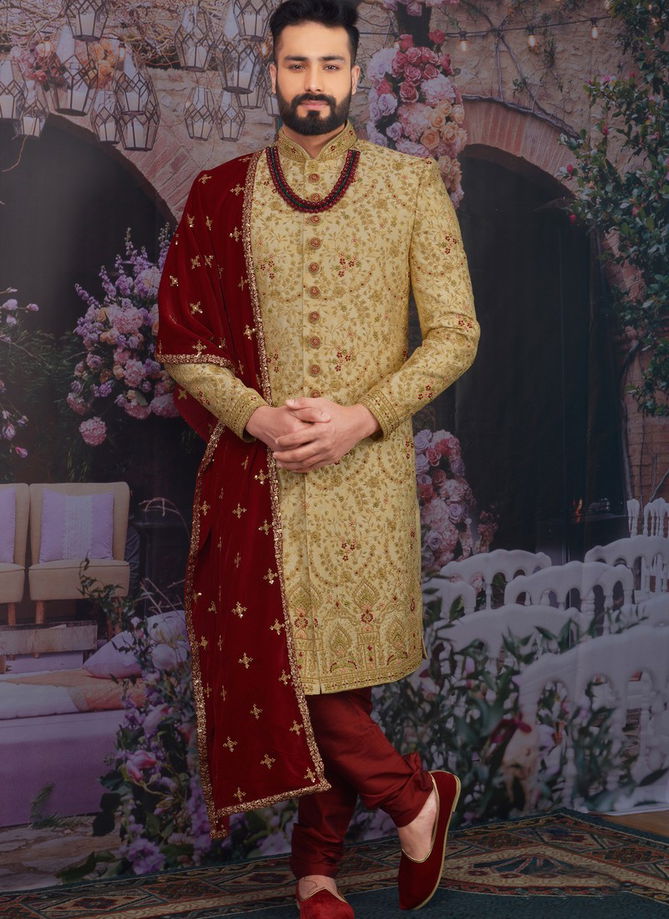 New Heavy Wedding Wear Wholesale Sherwani Collection