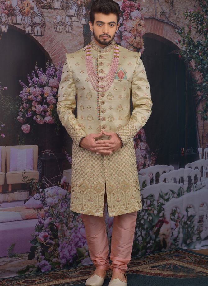 New Heavy Wedding Wear Wholesale Sherwani Collection