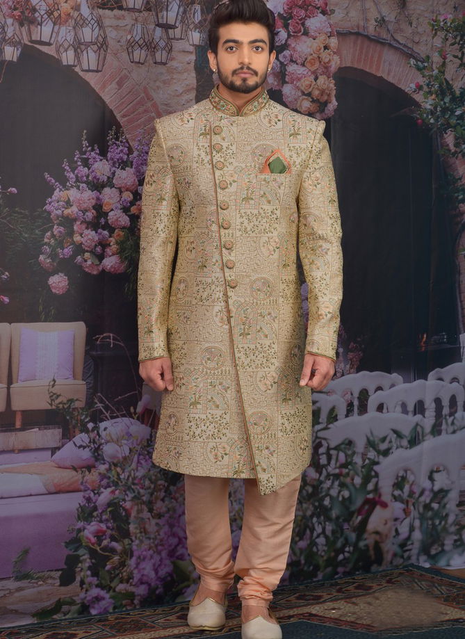 New Heavy Wedding Wear Wholesale Sherwani Collection