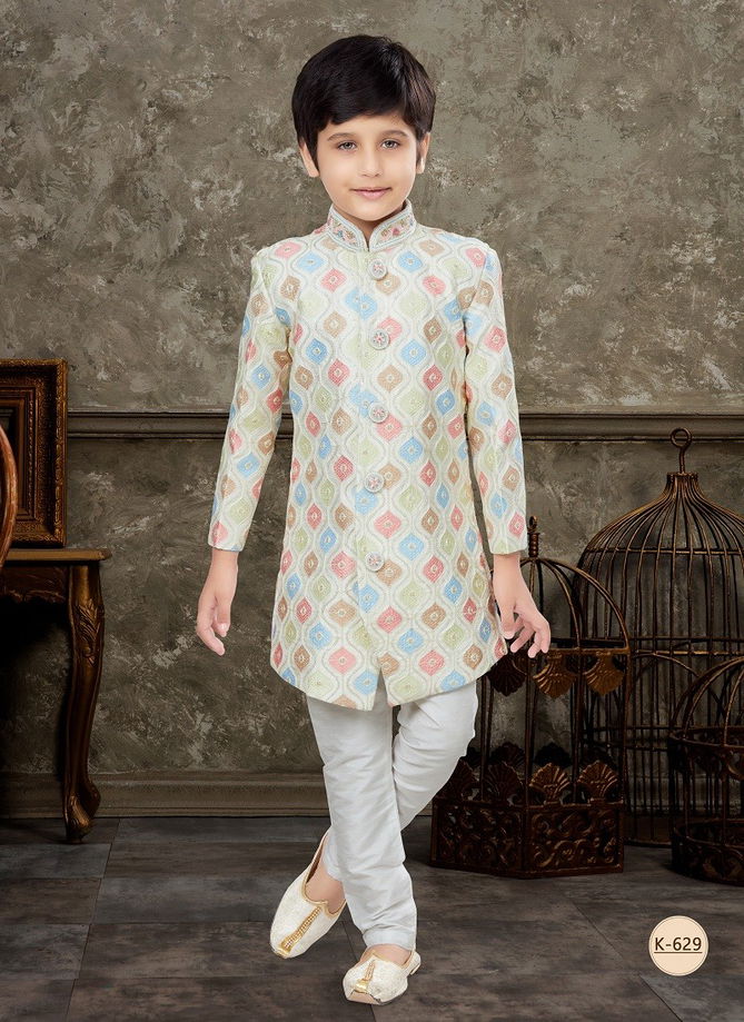 Kids Vol 5 Boys Wear Kurta Pajama And Indo Western Catalog