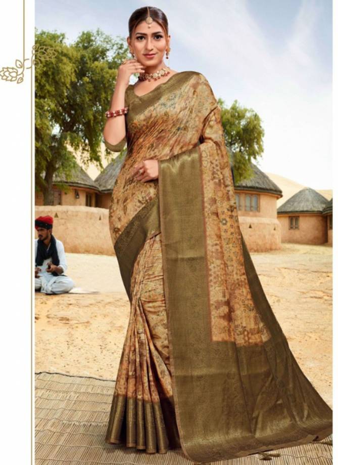 Blossom Digital Designer Wholesale Cotton Sarees 