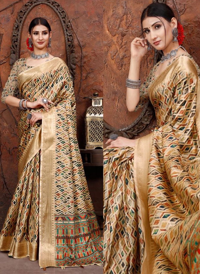 Golden Colour Heritage Digital Vol 2 Mintorsi Ethnic Wear Wholesale Silk Sarees Catalog 2002