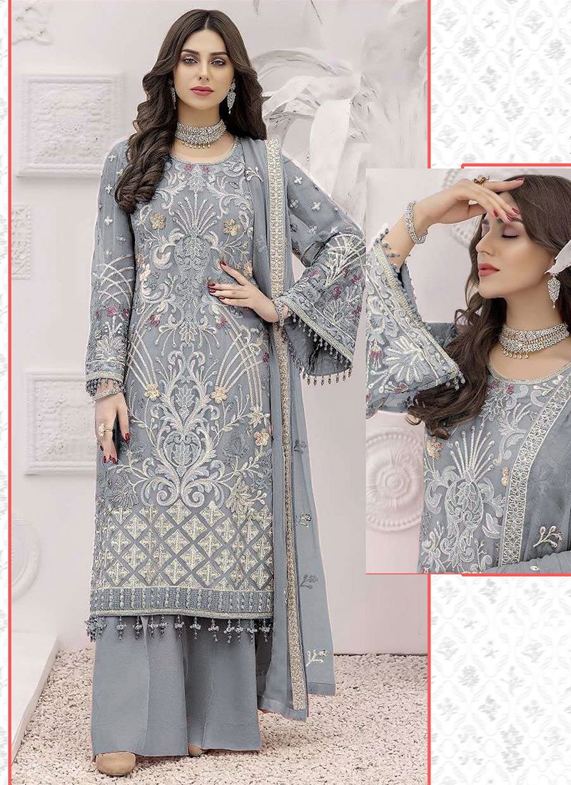 DINSAA SUIT 176 COLOURS 176A TO 176D Function Wear Wholesale Pakistani Salwar Suits Catalog