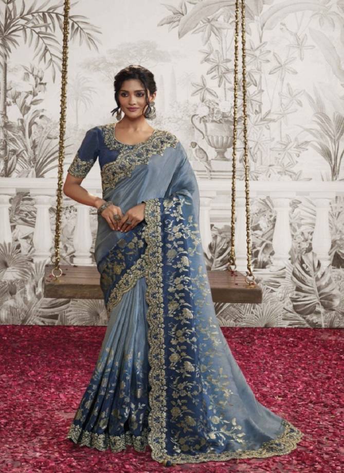 Noor By Sulakshmi Viscose Wedding Wear Designer Saree Catalog