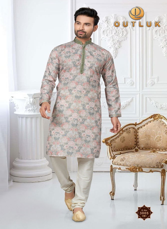 Outluk Wedding Collection Vol 3 Mens Wear Kurta Pajama Catalog 