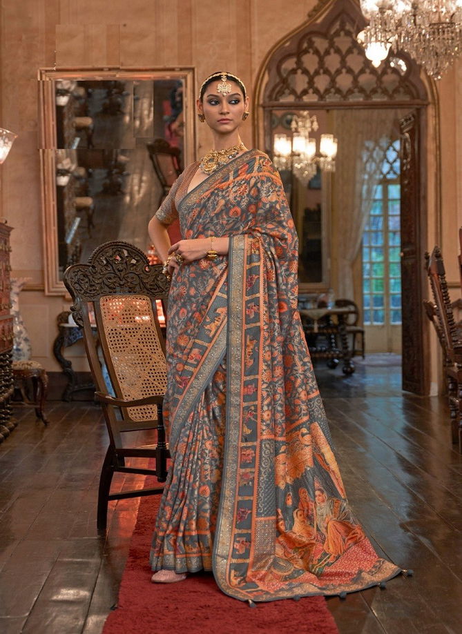 Padmavat By Rewaa 689 To 697 Printed Saree Catalog