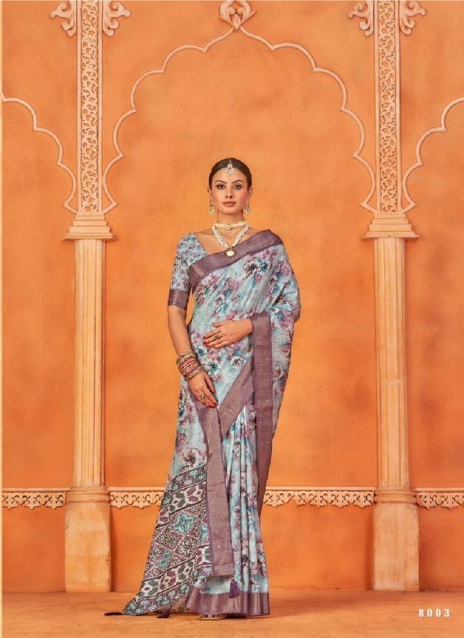 Sakhi By Pankh Silk Printed Designer Saree Catalog