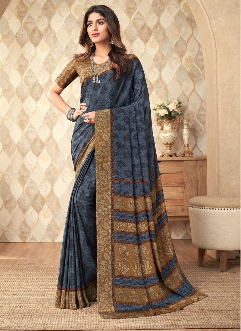 Vivanta Silk 20th Edition By Ruchi Printed Saree Catalog